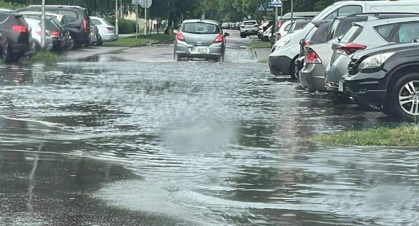 Wystarczyło 15 minut i Kołobrzeg zalany