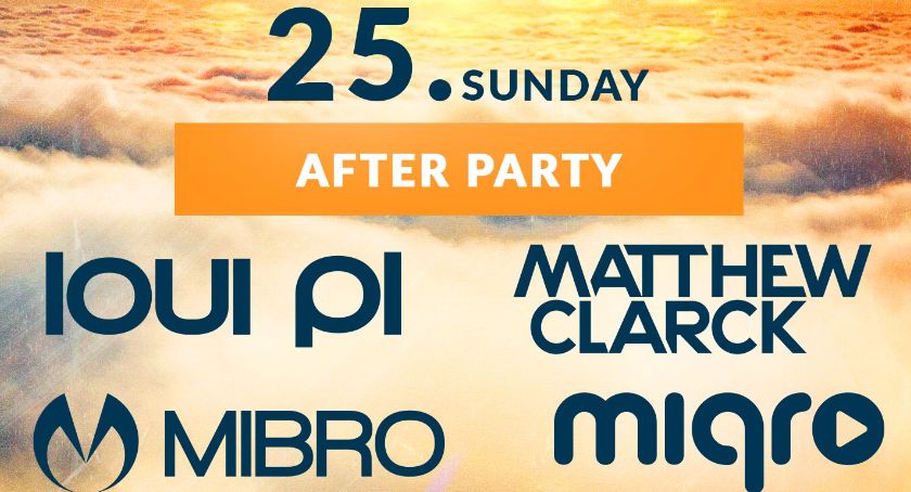 W niedzielę afterparty mini Sunrise Festival. Wstęp wolny