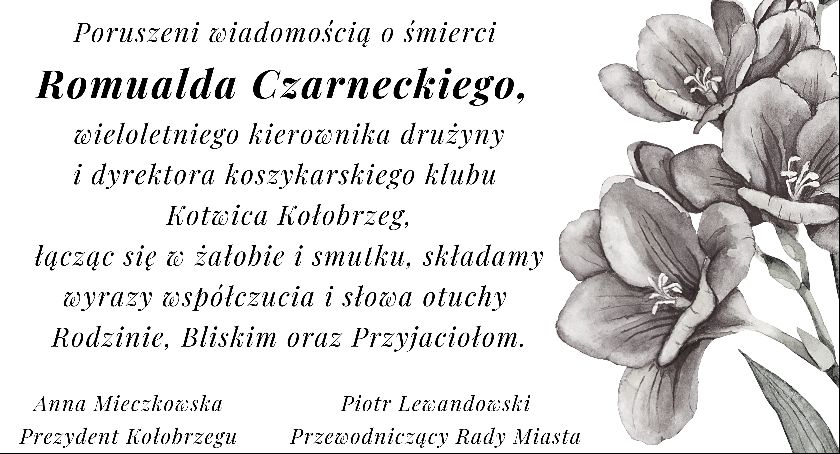 Kondolencje dla Rodziny Romualda Czarneckiego