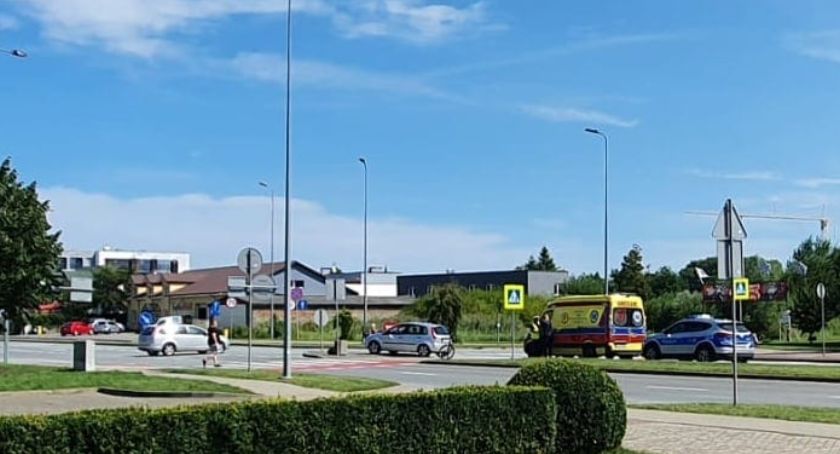 Kołobrzeg. Potrącenie rowerzysty