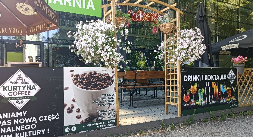 Kurtyna Coffe 