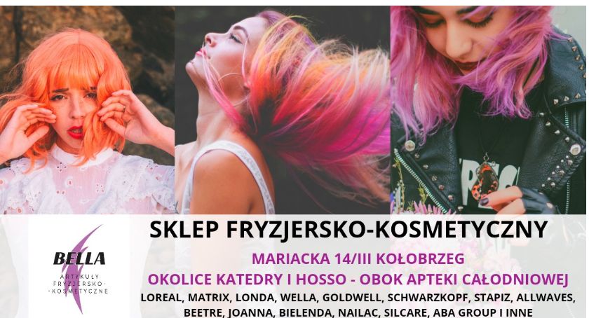 Sklep fryzjersko-kosmetyczny Bella