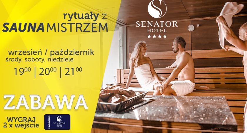 Saunowanie z Hotelem Senator. Rozdajemy wejściówki