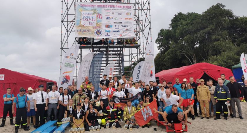 Toughest Firefighter Challenge. Kołobrzeski strażak w pierwszej piątce zawodów