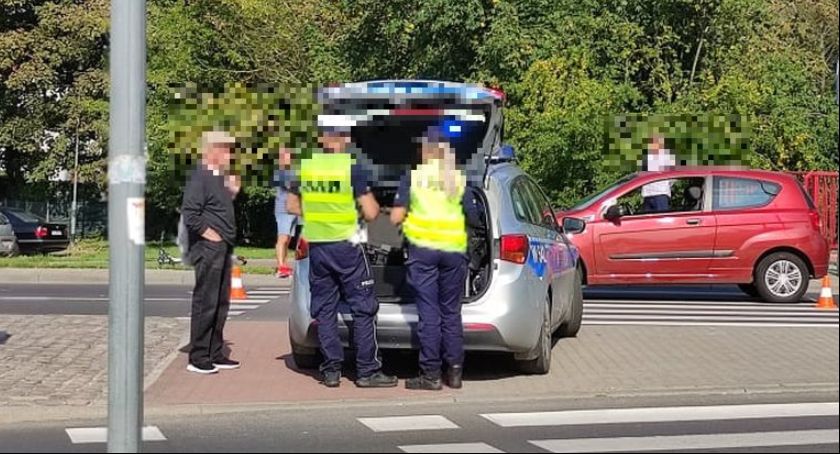 Kołobrzeg. Potrącenie rowerzysty