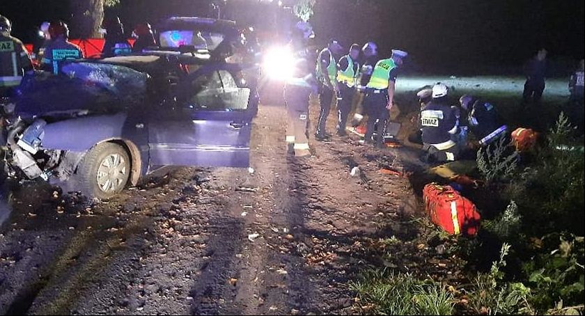 Pijany kierowca spowodował wypadek. Pasażer, brat sprawcy, nie żyje