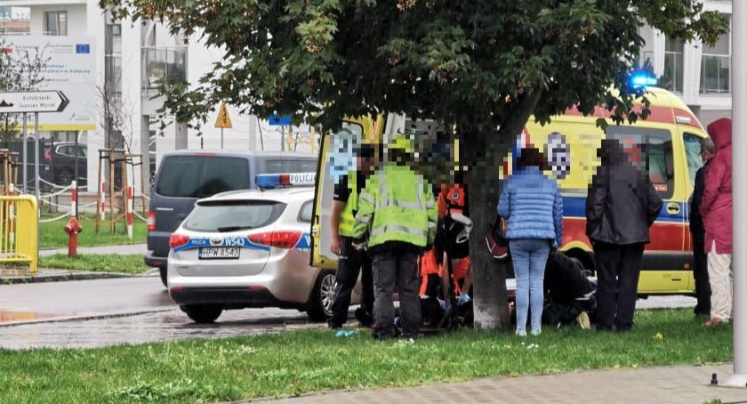 Potrącenie dziecka na przejściu dla pieszych
