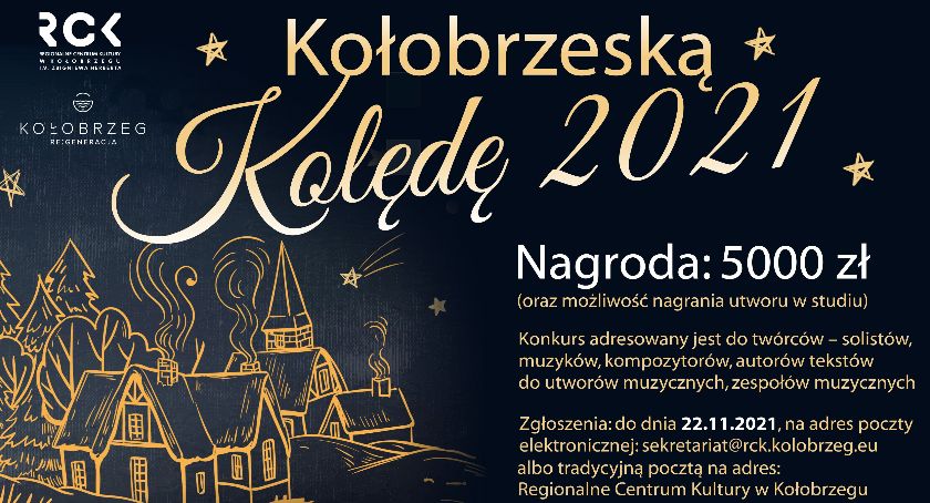 Trwa konkurs na kołobrzeską kolędę. Wygraj 5000 zł i nagranie w studiu