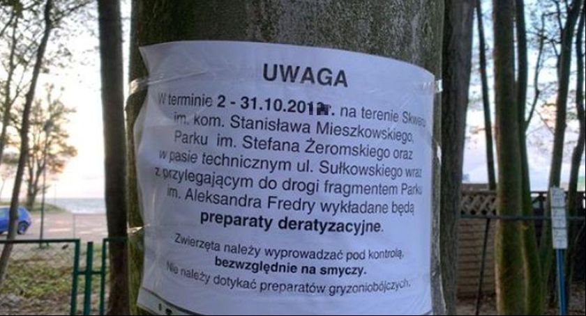 Uważajcie na swoje zwierzęta. Trwa deratyzacja