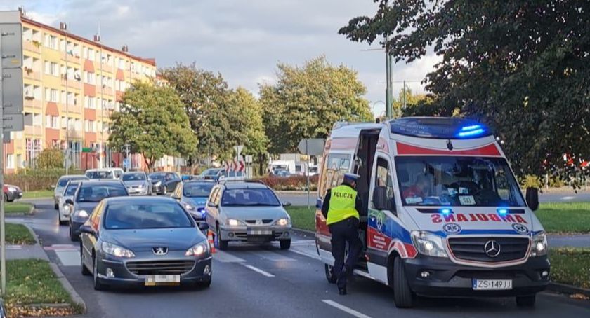 Potrącenie przy Rondzie Solidarności