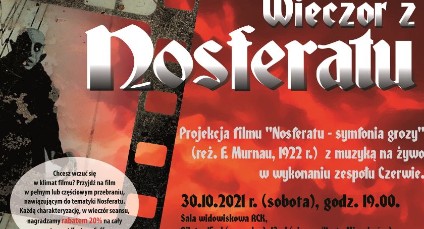 Niezwykły seans filmowy z muzyką na żywo
