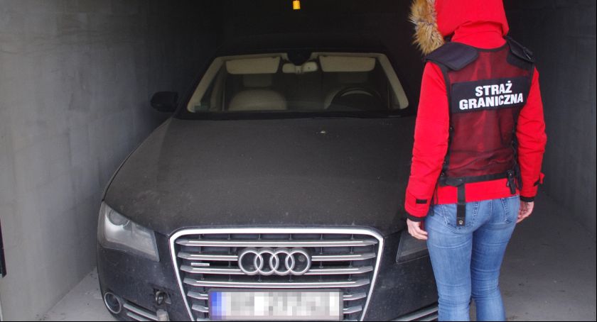 Straż Graniczna odzyskała skradzione Audi A8