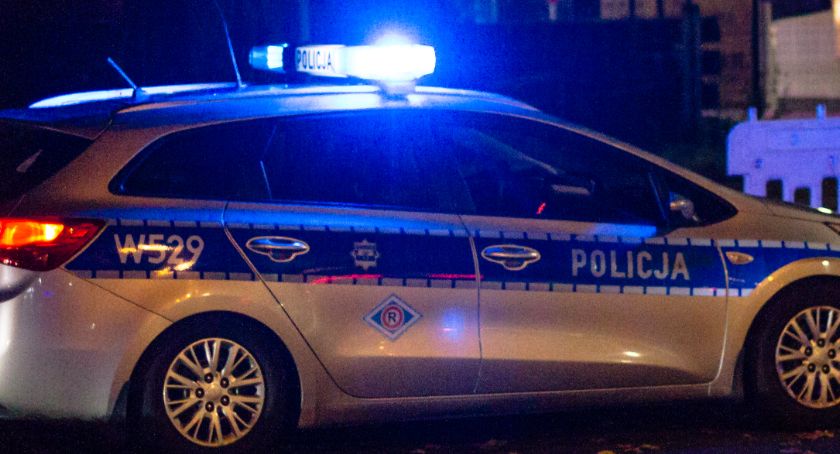 Pomimo wzmożonych patroli we Wszystkich Świętych, jechał obok cmentarza po pijaku