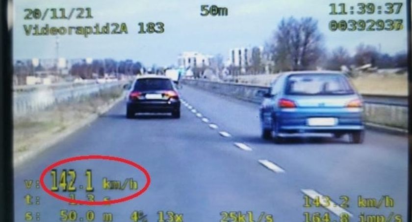 Przeszło 140 km/h w terenie zabudowanym