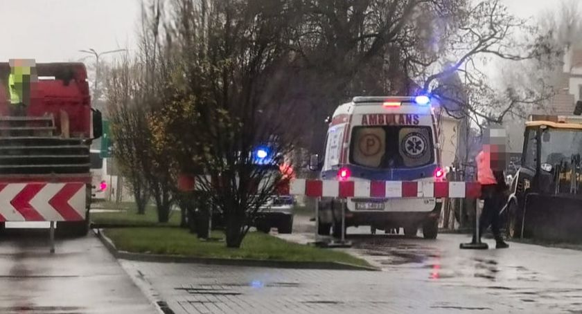 Wypadek na budowie. Mężczyzna spadł z rusztowania