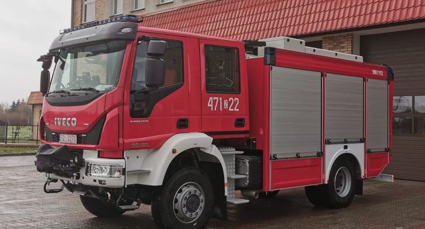 Nowy pojazd na wyposażeniu Państwowej Straży Pożarnej 