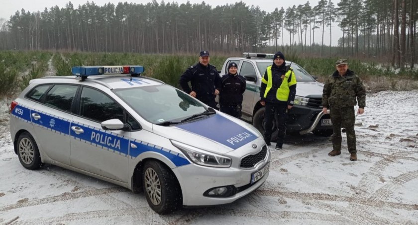 Powiat Kołobrzeski: Wspólne działania Policji i Straży Leśnej