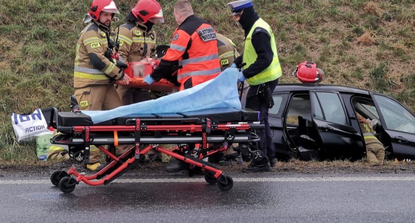 Wypadek na S6. Kierująca była pod wpływem alkoholu