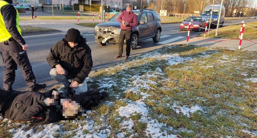 Potrącenie na pasach przy Osiedlu Europejskim