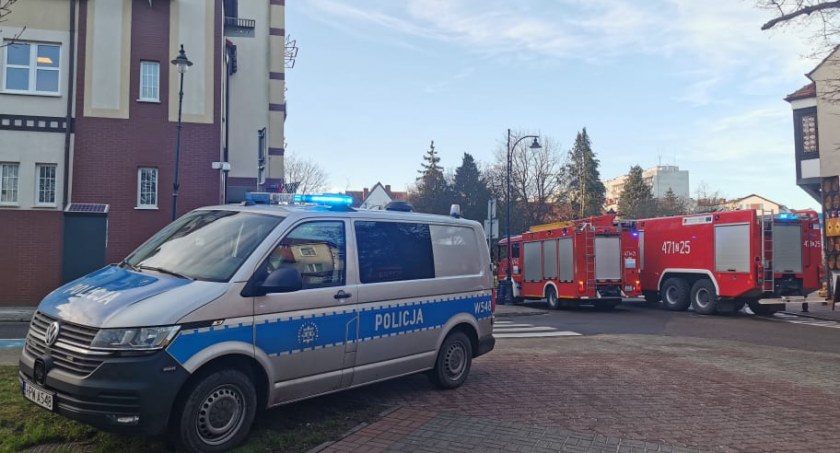 Alarm bombowy w sądzie