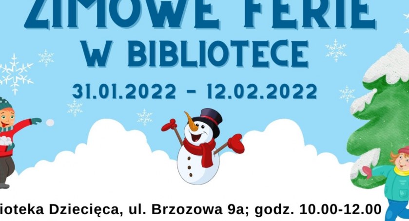 Ferie zimowe w kołobrzeskiej bibliotece