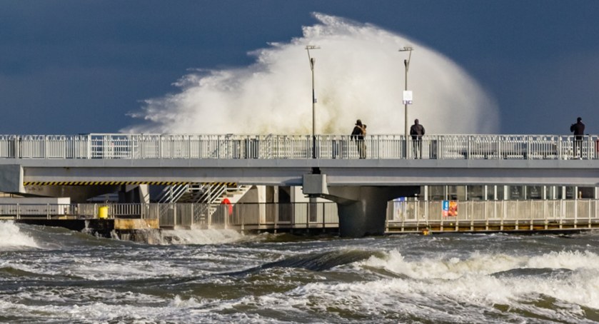 Zimowy sztorm na Bałtyku (foto,video)