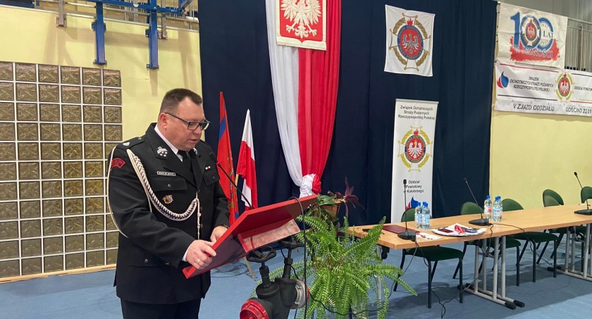 Strażacy ochotnicy wybrali nowe władze powiatowe. Były także odznaczenia 