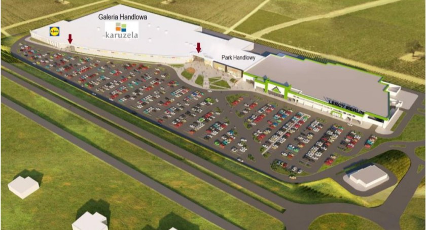 Galeria handlowa Karuzela. Zobacz jaki będzie układ sklepów
