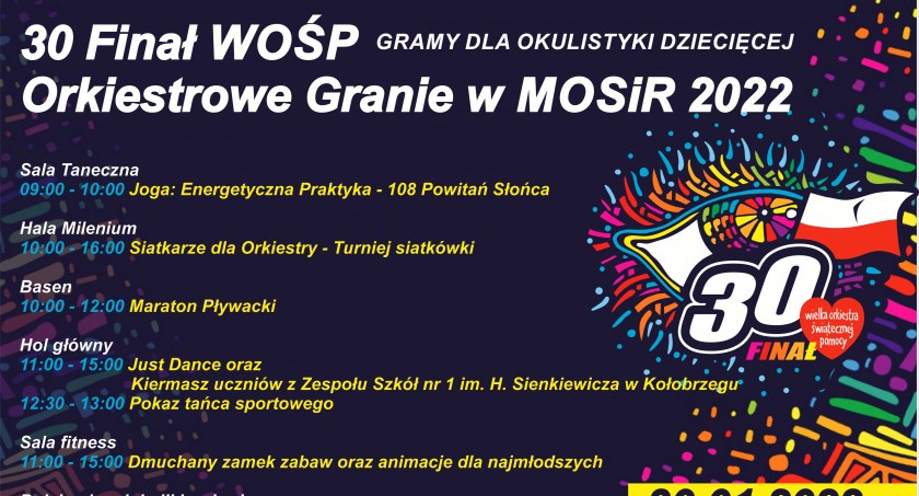 30 Finał WOŚP - Orkiestrowe Granie w MOSiR