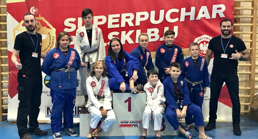 Puchar Polski w brazylijskim jiu- jitsu. 9 medali Gracie Barra Kołobrzeg