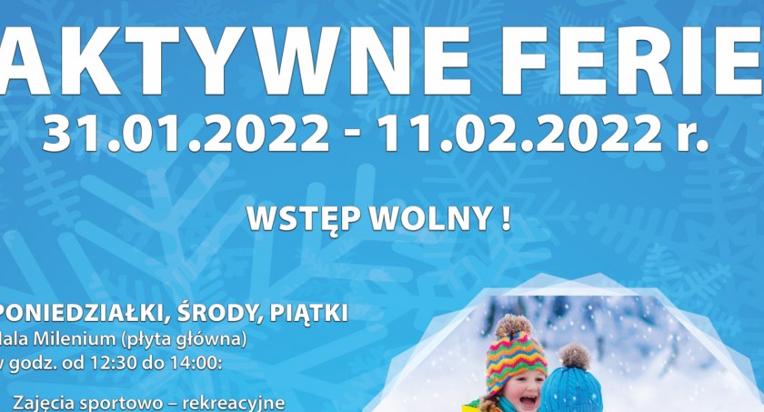 Aktywne ferie z MOSiR-em