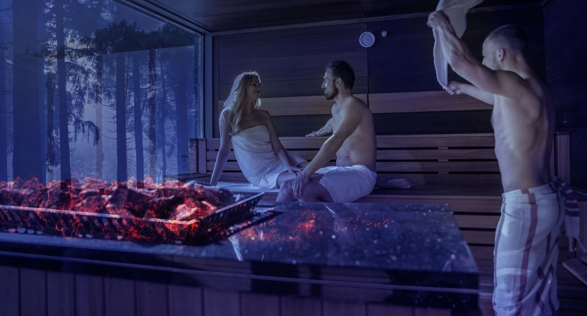 Nocne Walentynkowe saunowanie i pool party