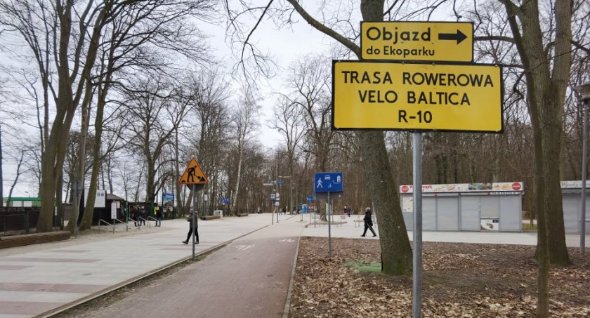 Uwaga rowerzyści! Zmiany na ścieżce w kierunku Ekoparku