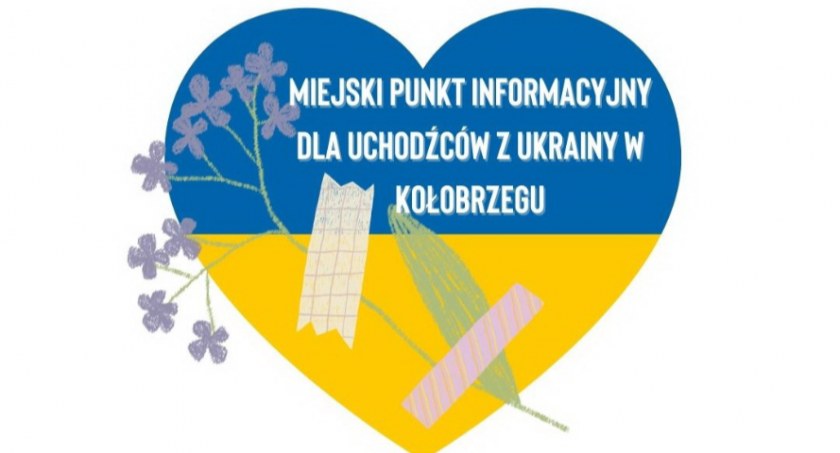 Miejski Punkt Informacyjny dla uchodźców z Ukrainy w Kołobrzegu 