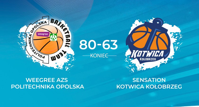 Porażka Sensation Kotwicy z Politechniką Opolską 