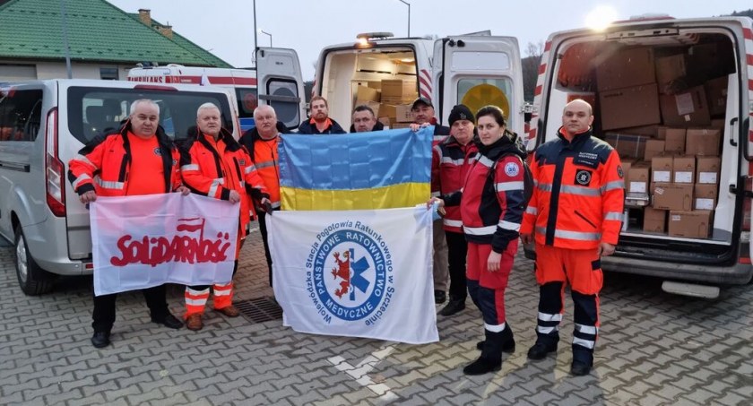 Dary dla medyków z Ukrainy przekazane