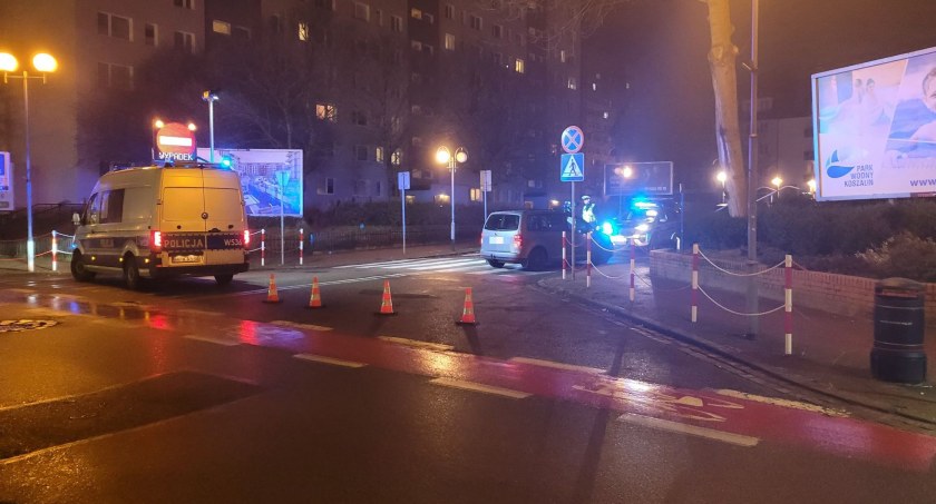 Potrącenie na pasach w centrum Kołobrzegu