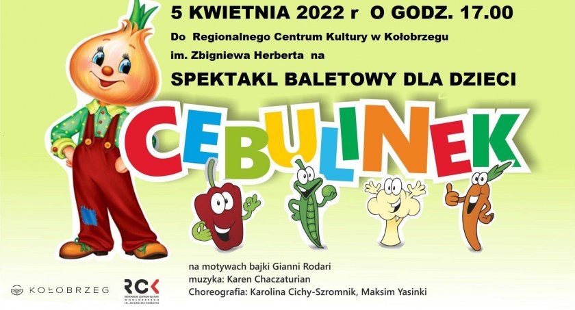 Spektakl baletowy Cebulinek w RCK