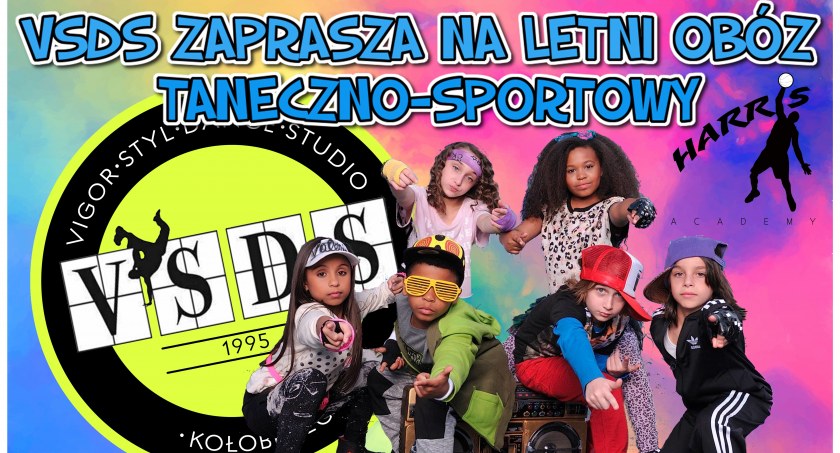 Szkoła Tańca VSDS zaprasza na 2 edycję taneczno-sportowego campu
