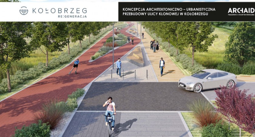 Pierwsza w Kołobrzegu rolkostrada przy Klonowej? Jest wstępna koncepcja, trwają konsultacje (video)