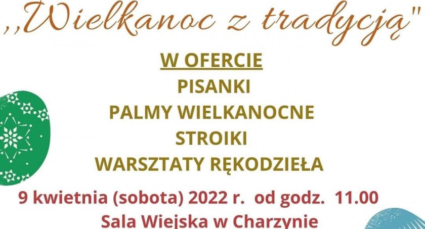 Kiermasz Wielkanocny w Charzynie