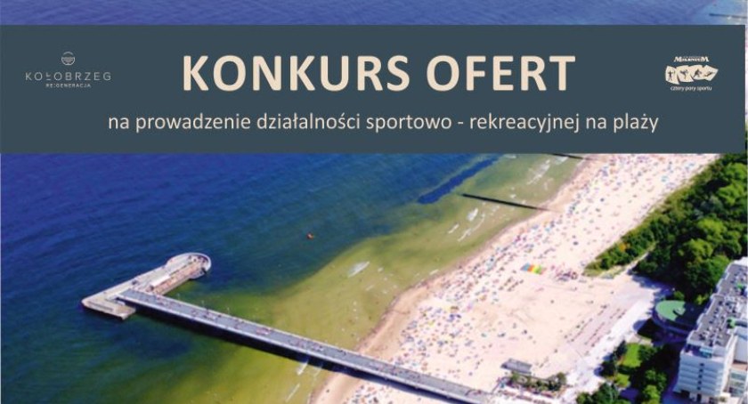Konkurs ofert na prowadzenie działalności sportowo - rekreacyjnej na plaży
