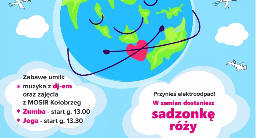 Dzień Ziemi na Skwerze Pionierów. Przyjdź, a za elektroodpad otrzymasz sadzonkę róży