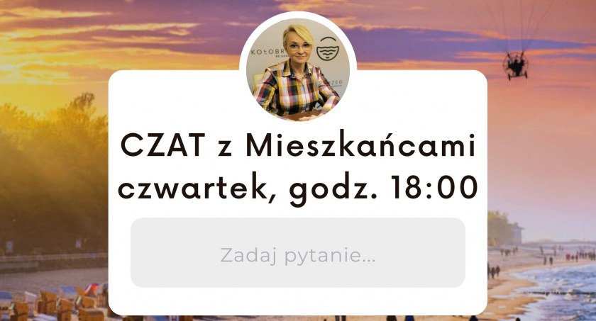 Kolejny wideoczat z prezydent Kołobrzegu