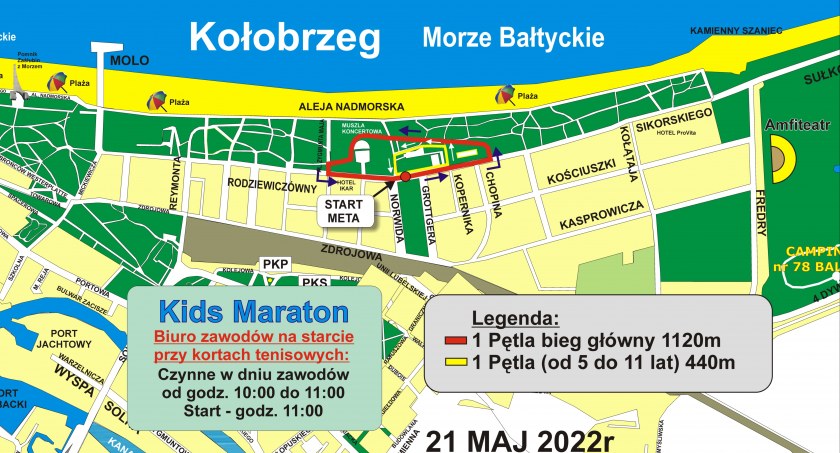 KIDS Maraton z okazji Dni Kołobrzegu