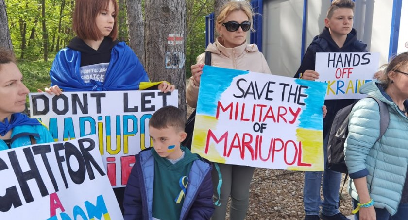 Save Mariupol and Whole Ukraine w Kołobrzegu (foto)
