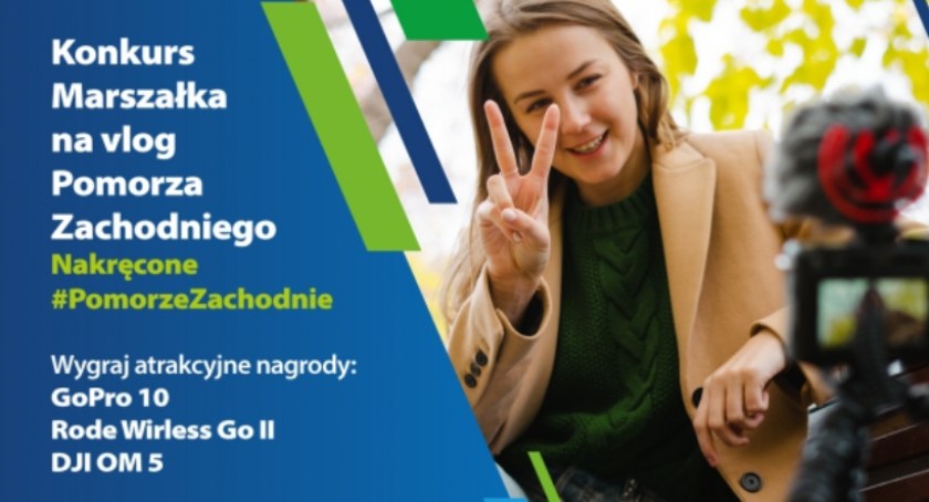 Więcej czasu dla vlogerów nakręconych na Pomorze Zachodnie