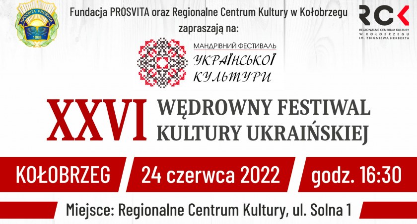 Wędrowny Festiwal Kultury Ukraińskiej w RCK