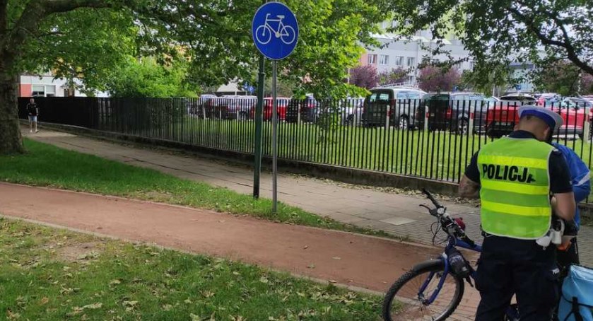 Blisko 40 odnotowanych wykroczeń. Kołobrzeska policja sprawdzała rowerzystów