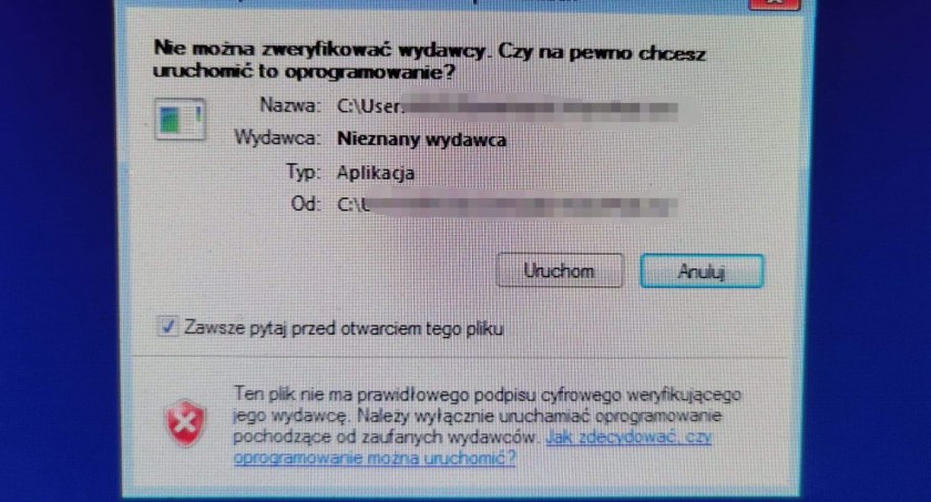 Kolejna osoba padła ofiarą internetowego oszustwa. Pokrzywdzony zainstalował podejrzaną aplikację